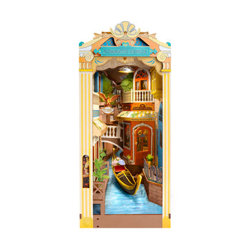 Rolife Romantic Venice DIY Book Nook Kit TGB08