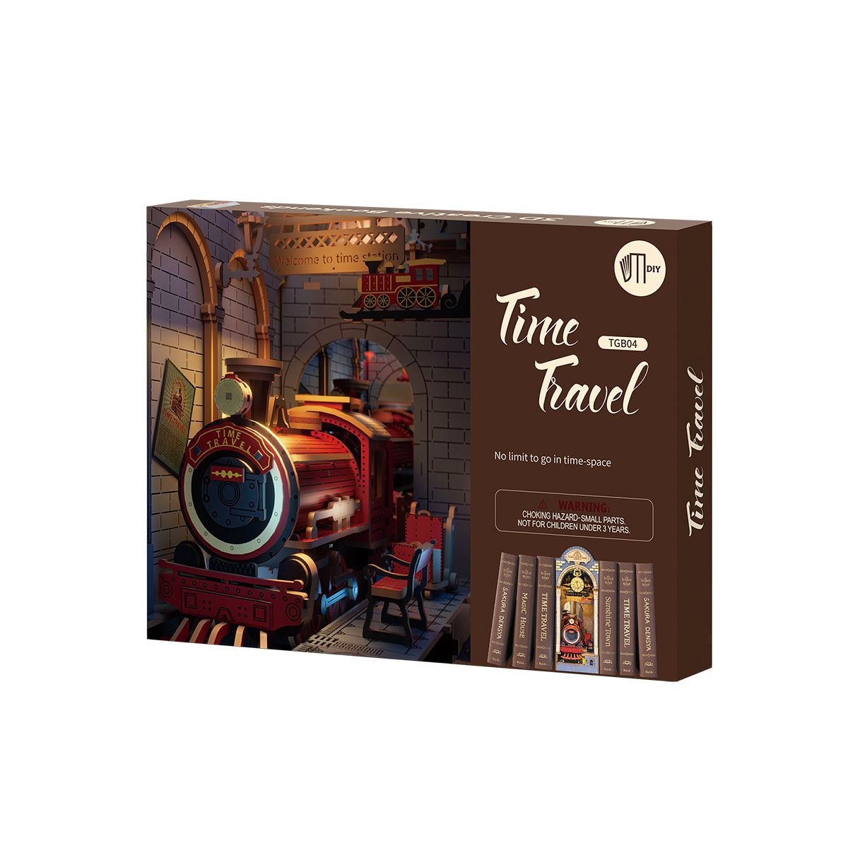 Rolife Time Travel DIY Book Nook Kit TGB04