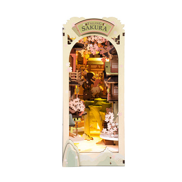 Rolife Falling Sakura DIY Book Nook TGB05