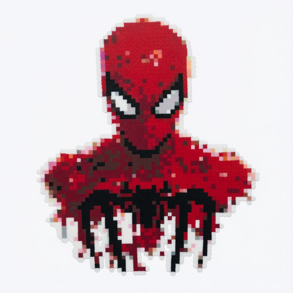 Spider man-Handmade Perler beads
