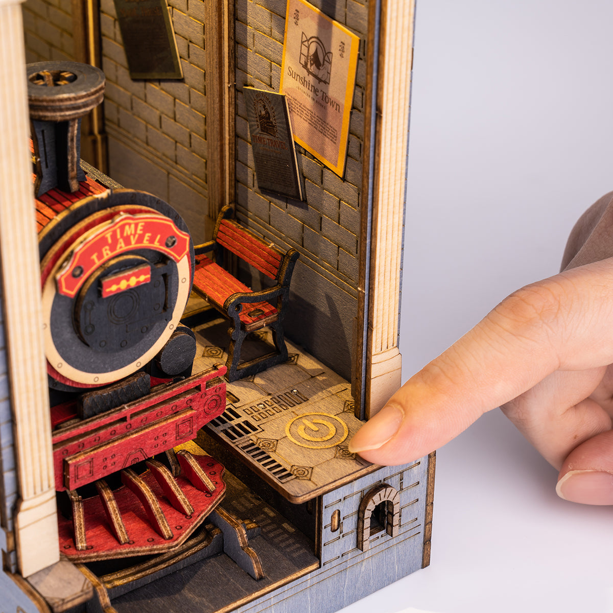 Rolife Time Travel DIY Book Nook Kit TGB04
