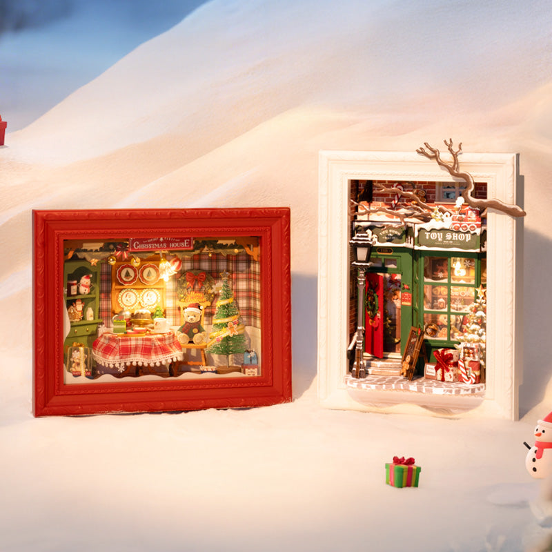 Rolife Santa's Toy Shop 3D Wooden Puzzle DP006