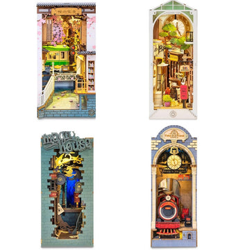 Rolife Stories in Books Series | Book Nook Kit (4 Sets)