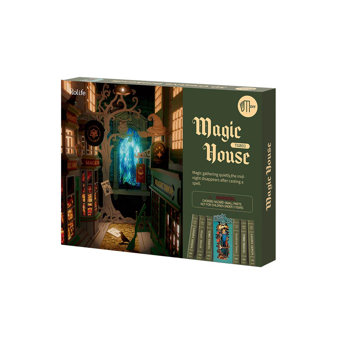 Rolife Magic House DIY Book Nook TGB03