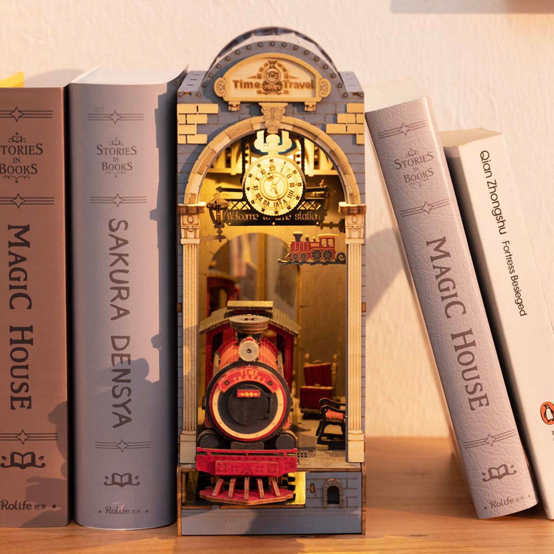 Rolife Time Travel DIY Book Nook Kit TGB04
