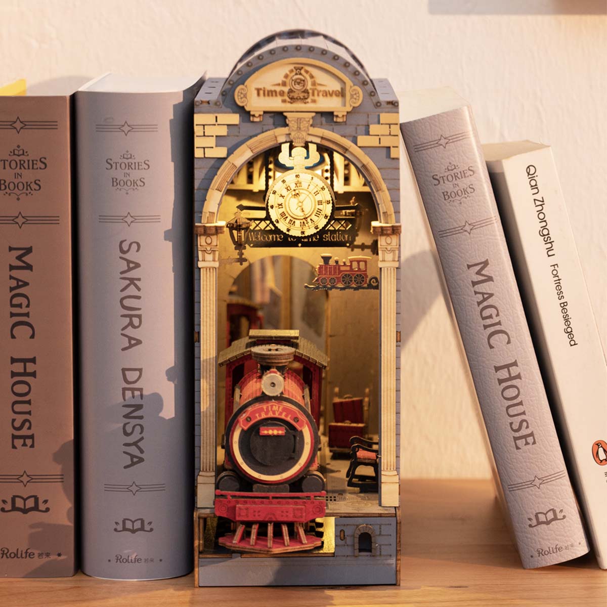 Rolife Time Travel DIY Book Nook Kit TGB04
