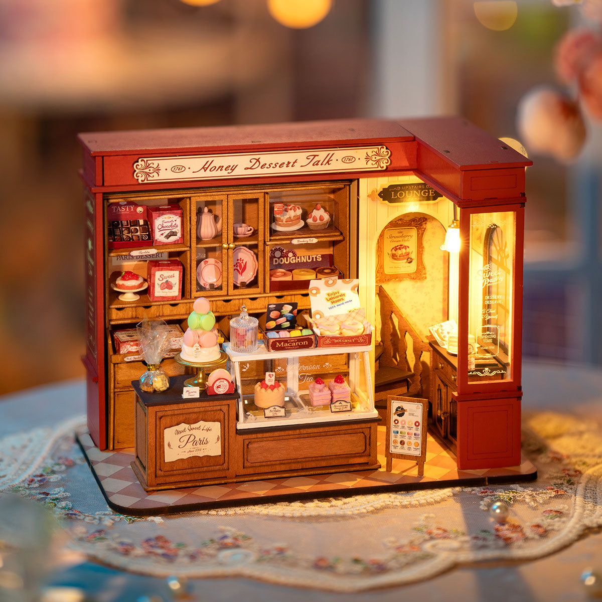Rolife Honey Dessert Talk DIY Miniature House DG168