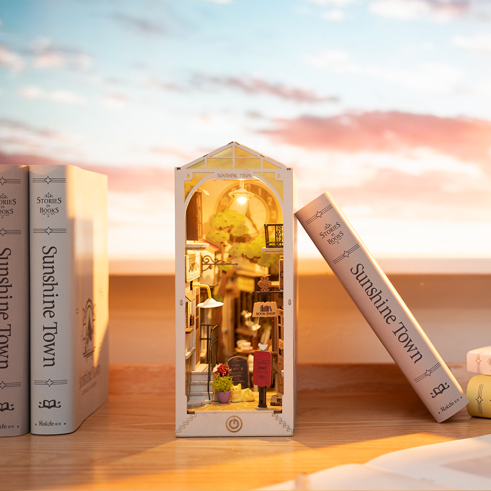 Rolife Sunshine Town Book Nook Kit TGB02