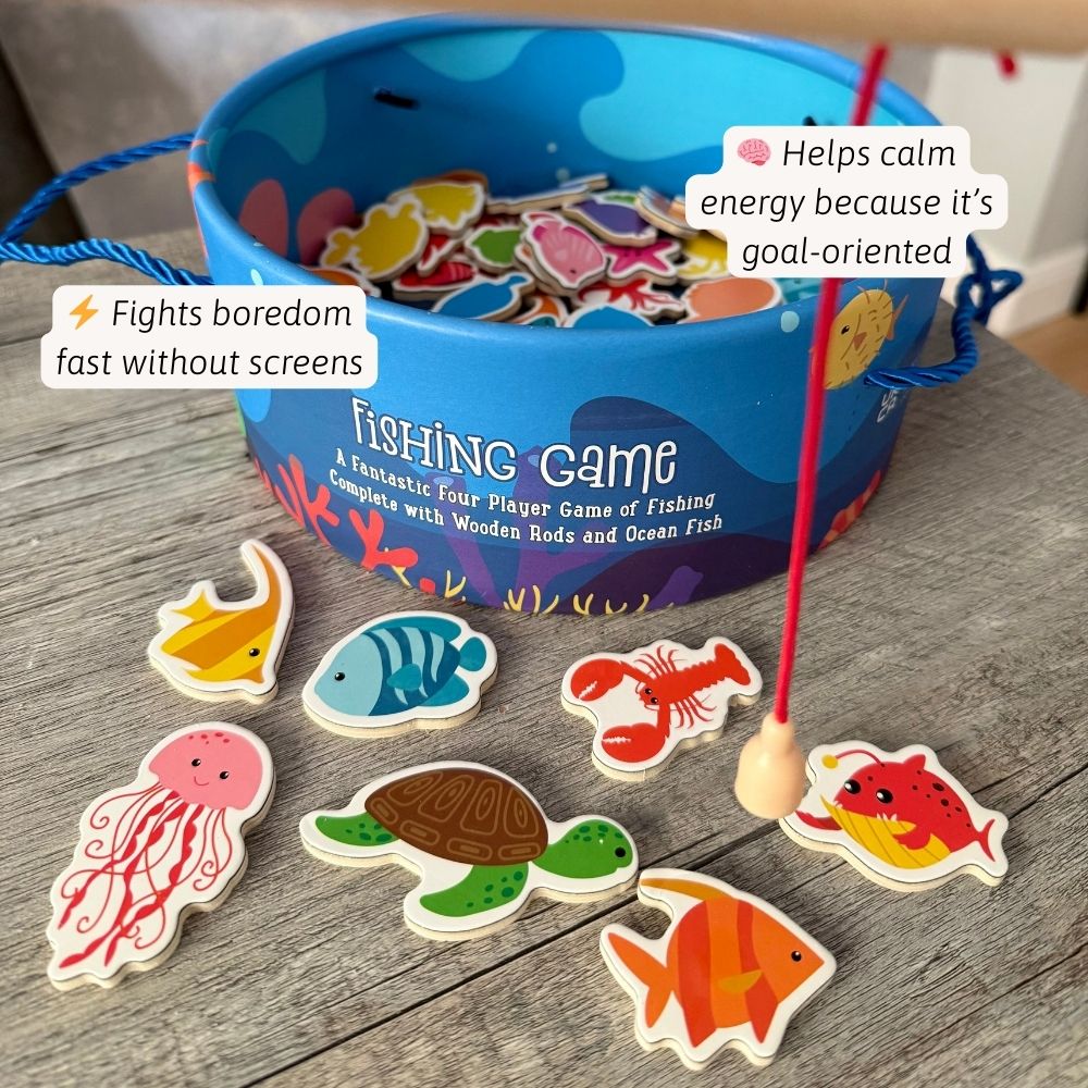 Magnetic Fishing Game - Educational Game