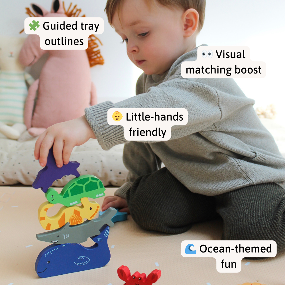 Ocean Puzzle - Wooden Toy For Kids