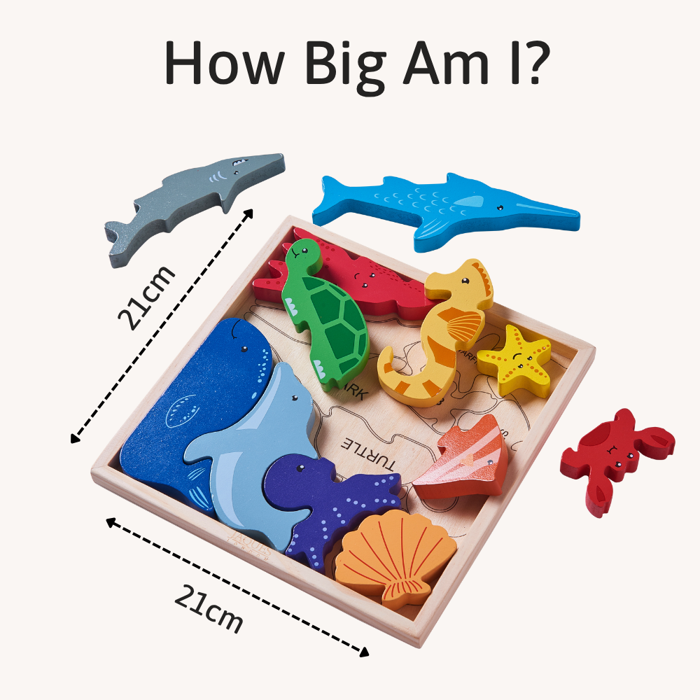 Ocean Puzzle - Wooden Toy For Kids