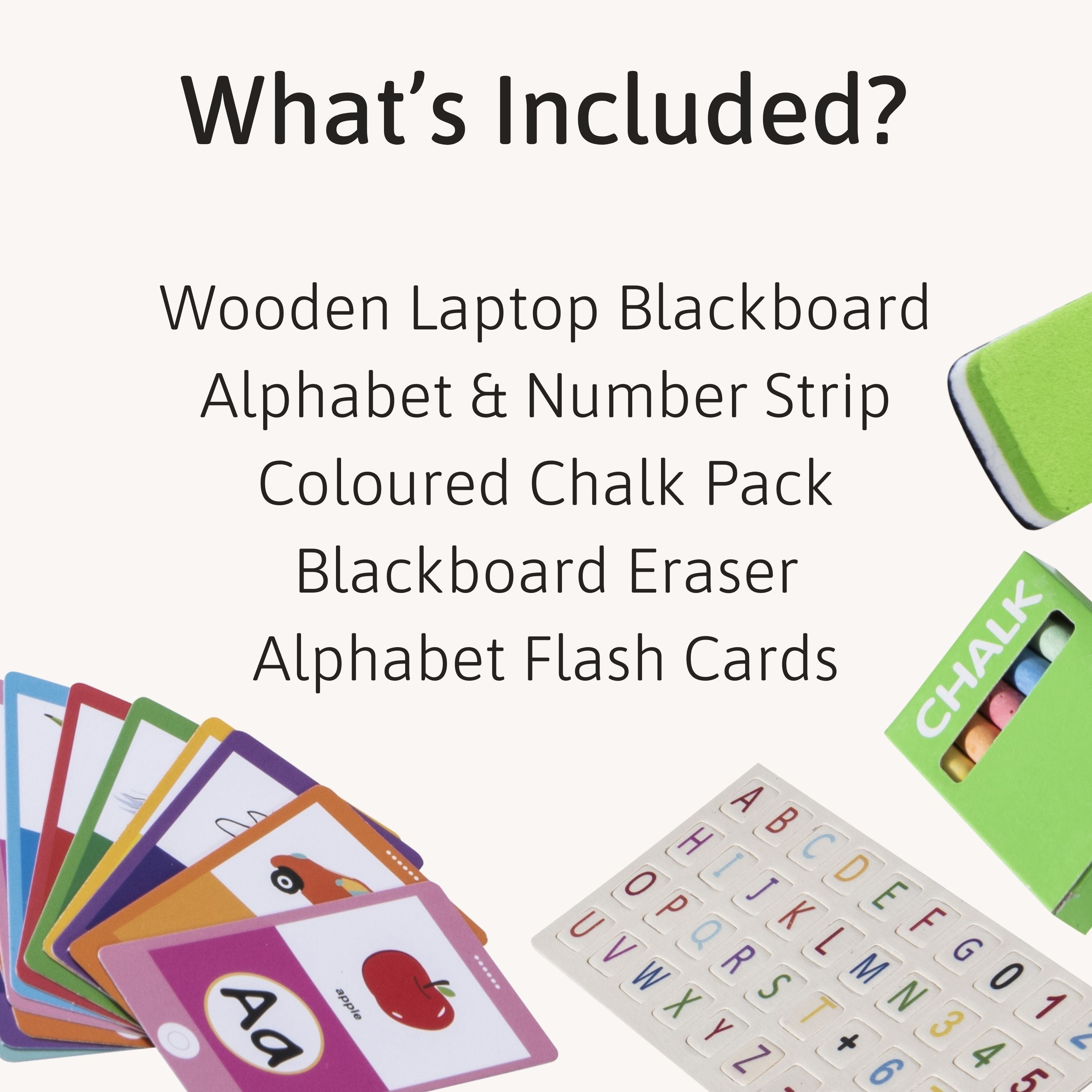 Wooden Laptop - Magnetic Toy