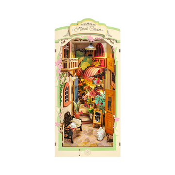Rolife Floral Corner DIY Book Nook Kit TGB09