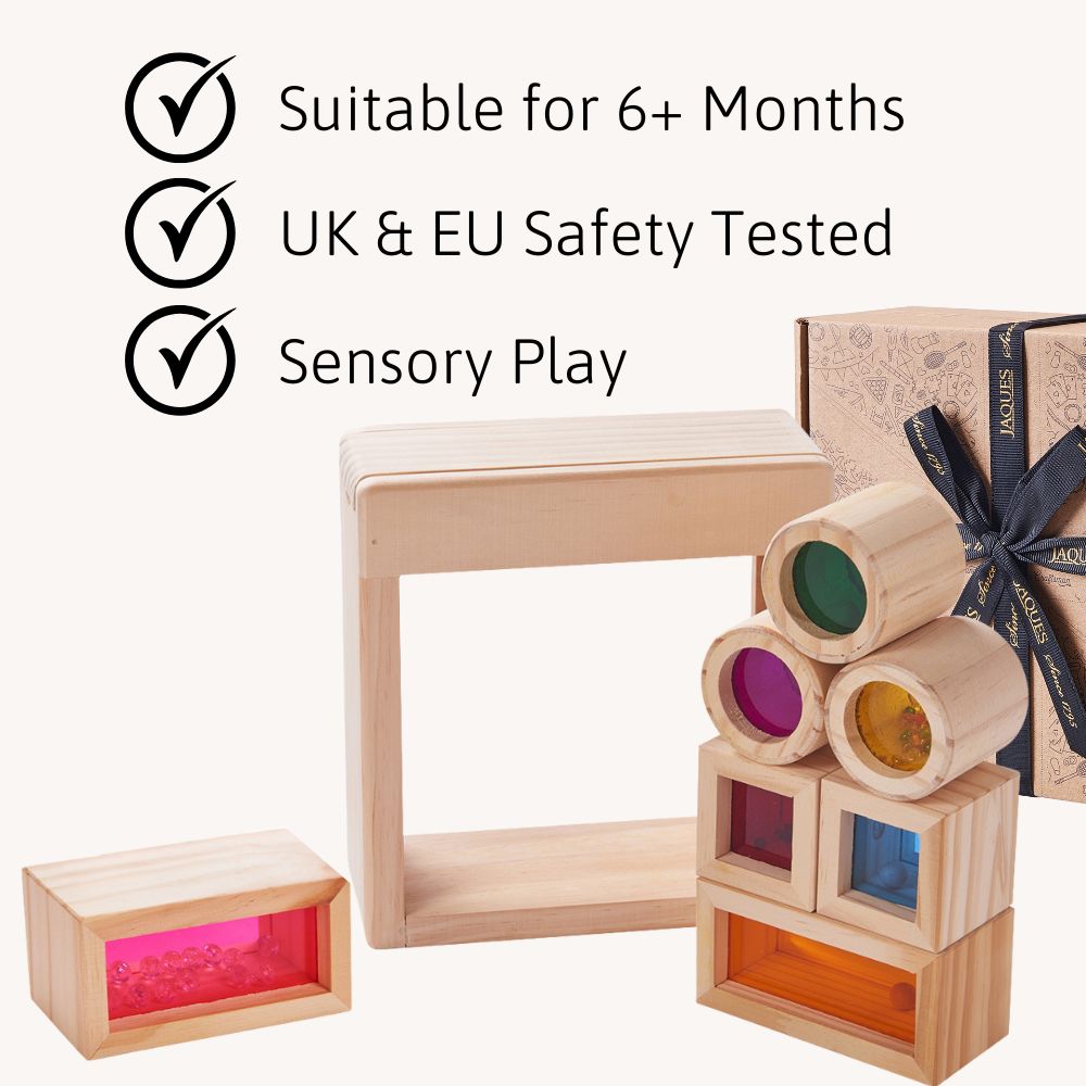 Wooden Baby Blocks - Sensory Toy