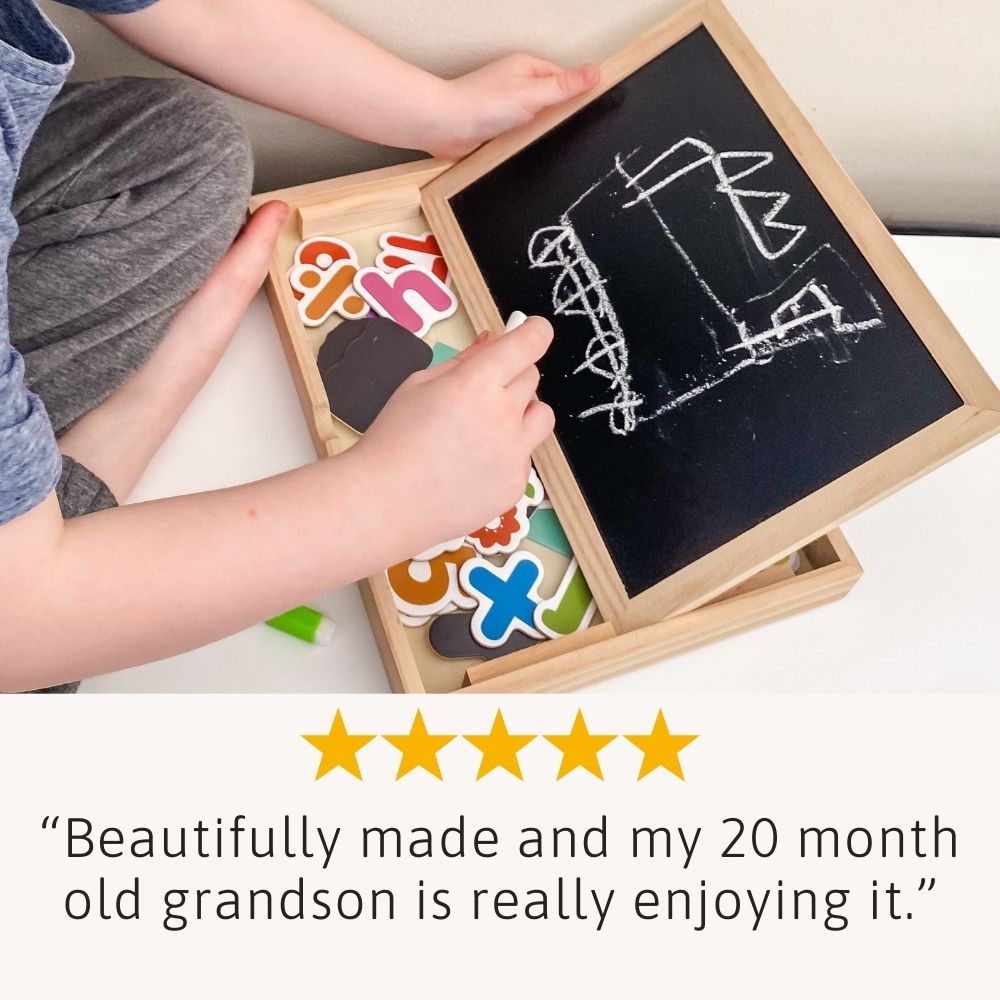Magnetic Letters & Numbers - Educational Toys for Kids