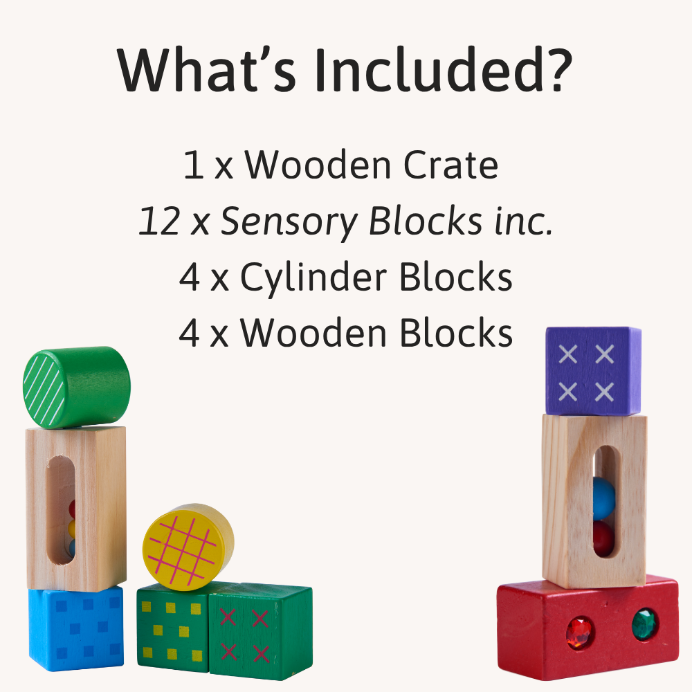 Discovery Blocks - Wooden Sensory Blocks