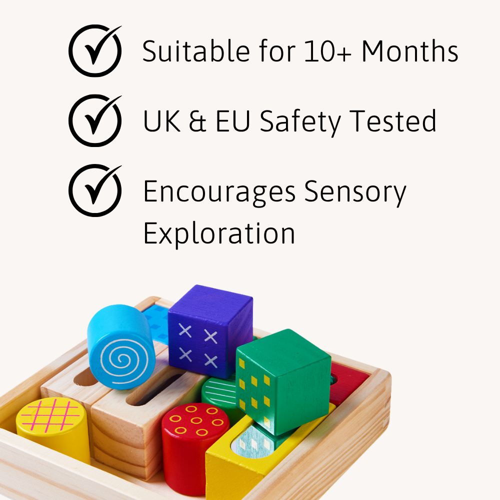 Discovery Blocks - Wooden Sensory Blocks