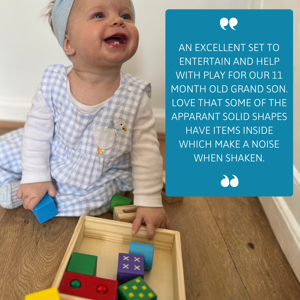 Discovery Blocks - Wooden Sensory Blocks