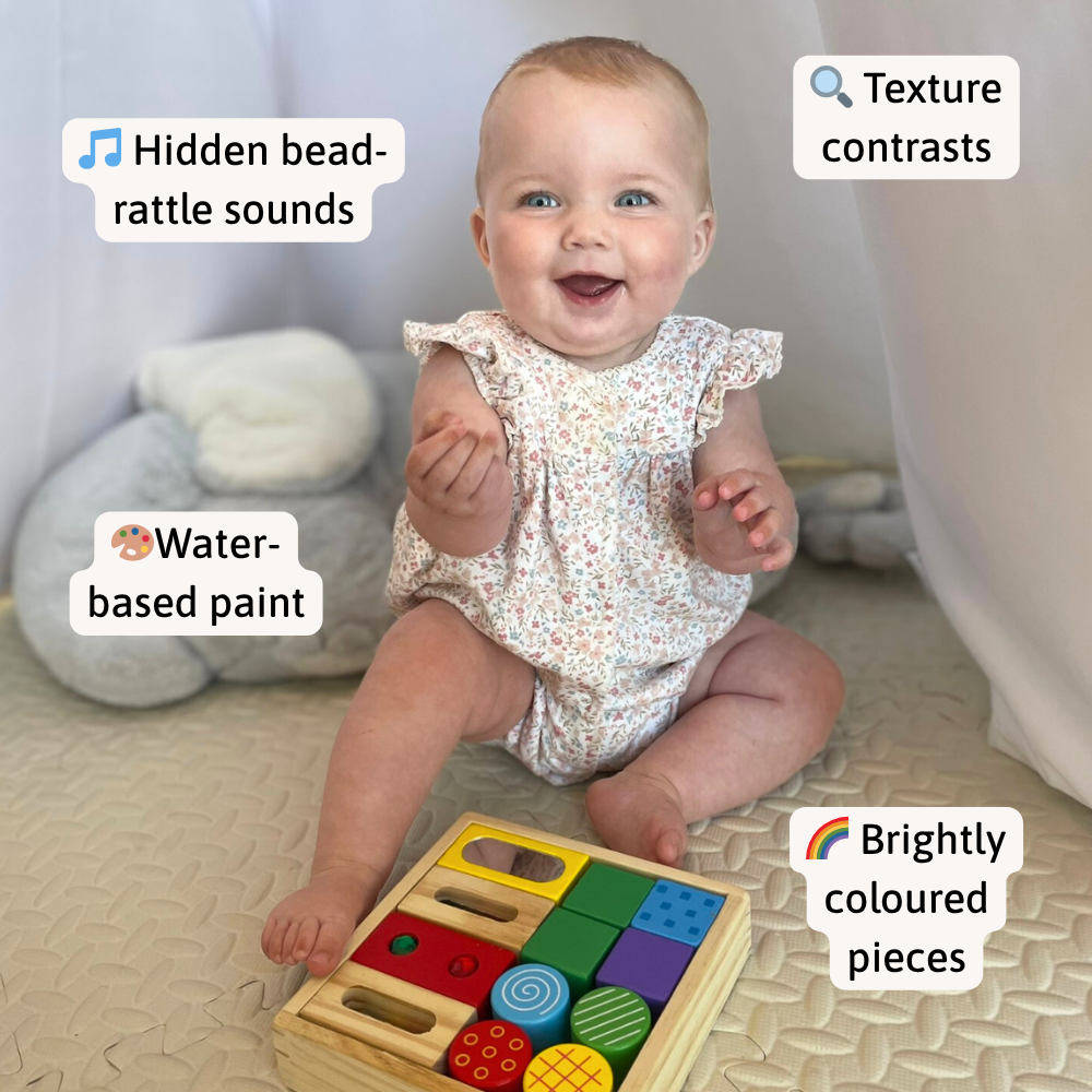 Discovery Blocks - Wooden Sensory Blocks