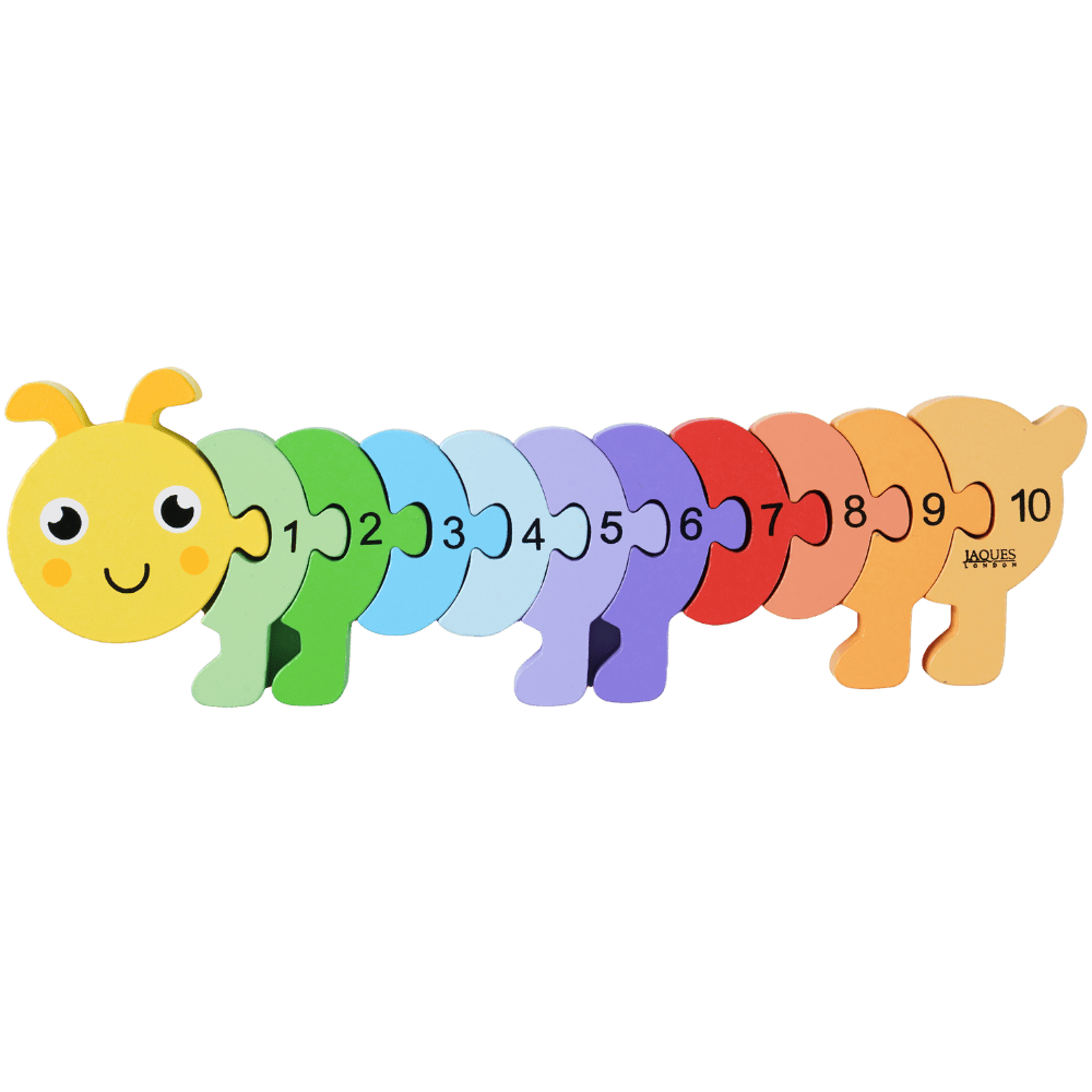 Counting Caterpillar - Number Puzzle
