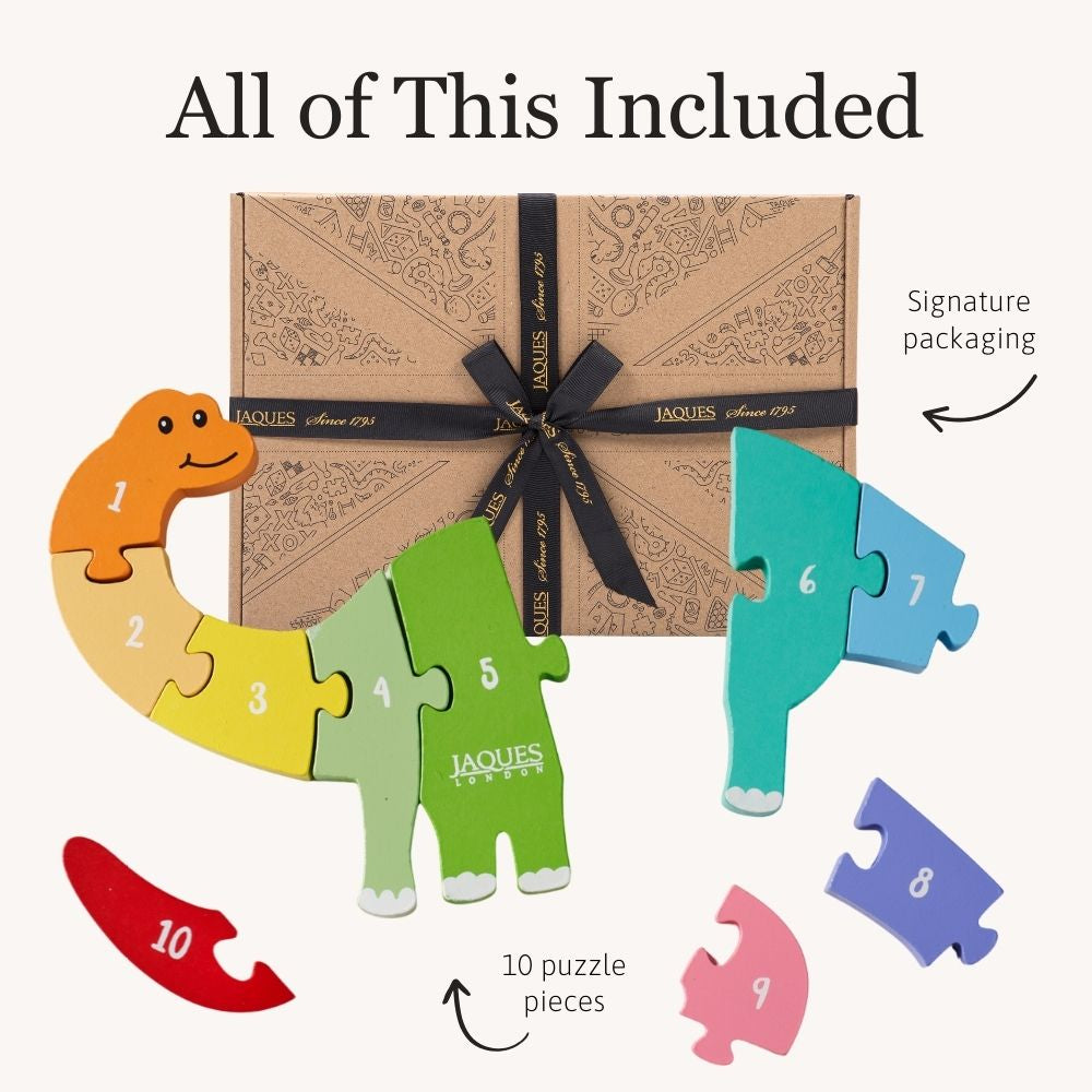 Counting Dinosaur - Number Puzzle