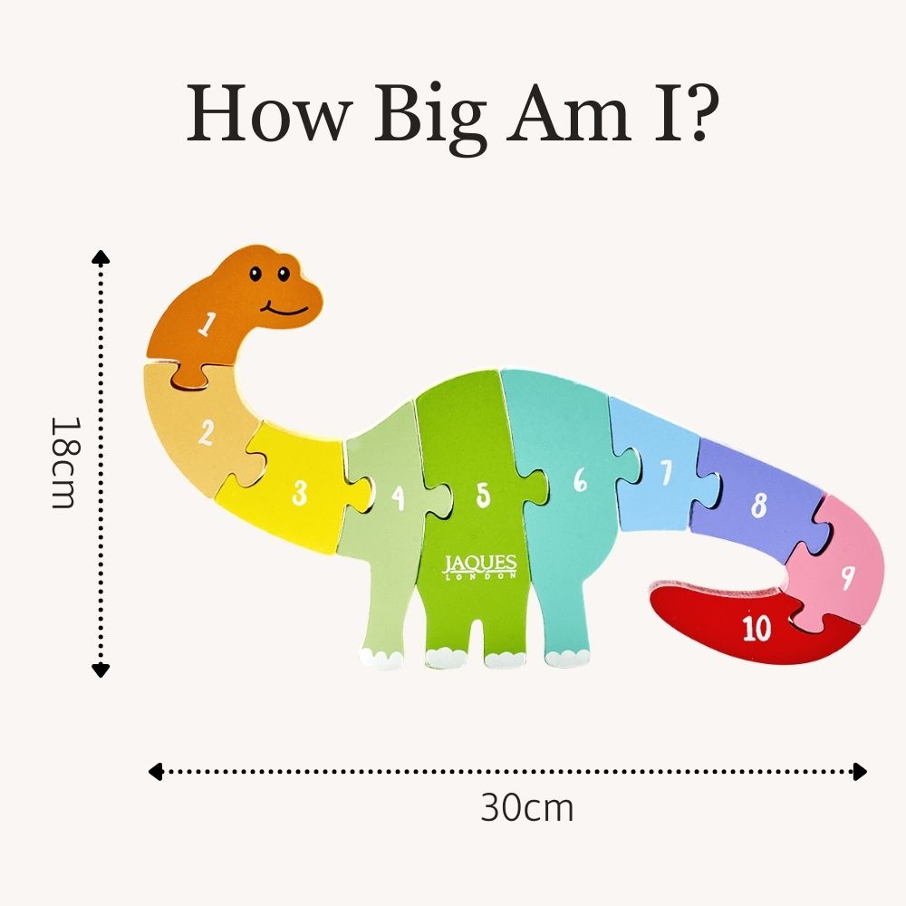 Counting Dinosaur - Number Puzzle