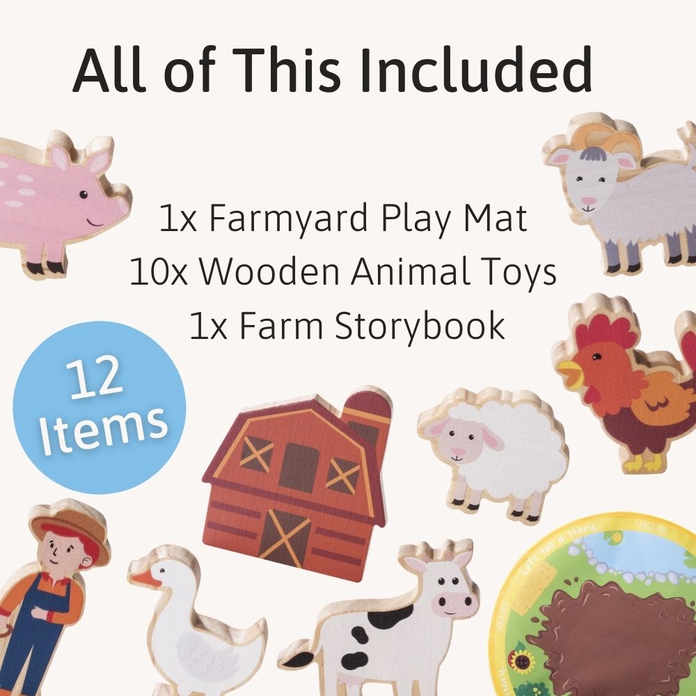 Farm Playset - Farmyard Book