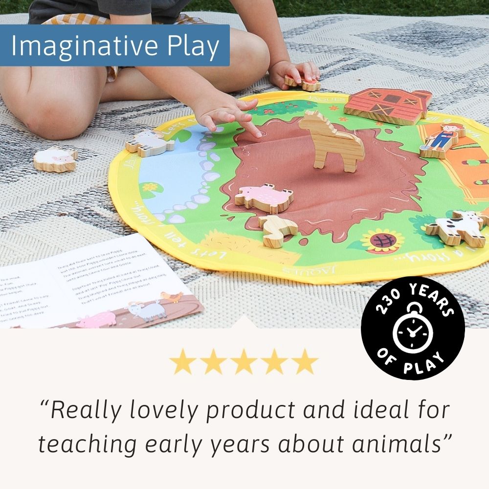 Farm Playset - Farmyard Book