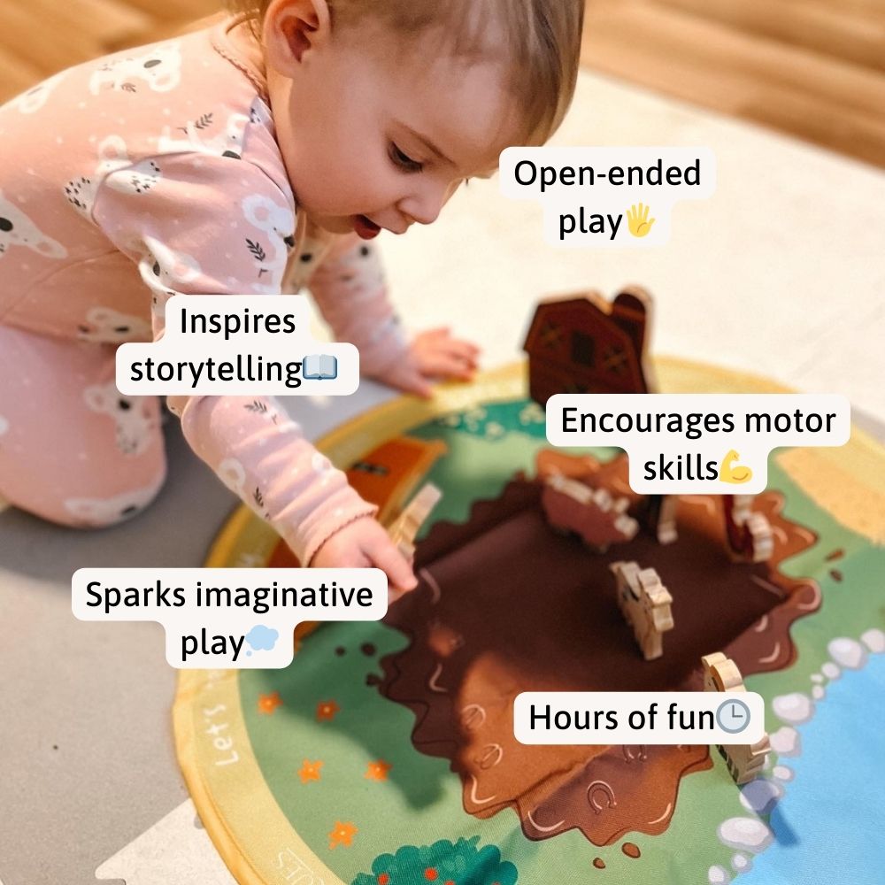 Farm Playset - Farmyard Book