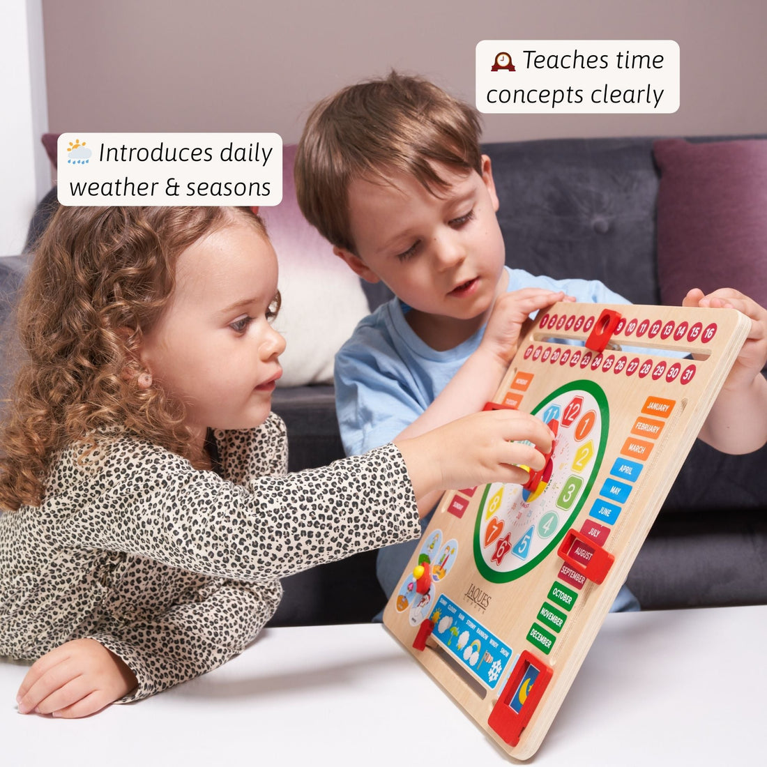 Teaching Clock - Time Telling Game
