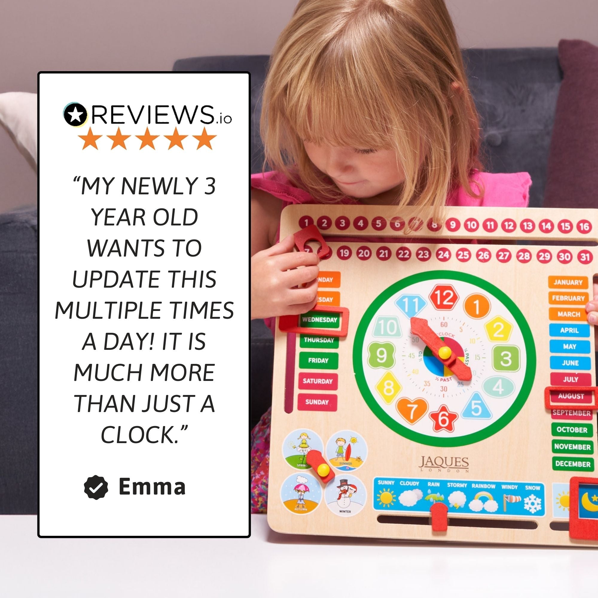 Teaching Clock - Time Telling Game