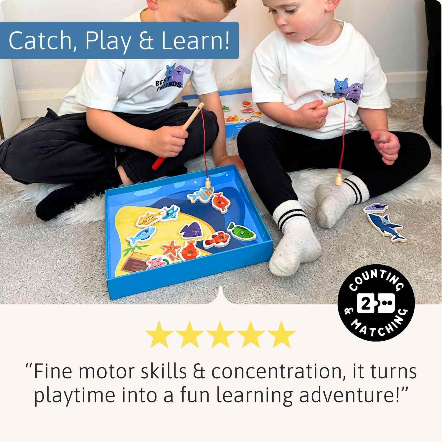 Fishing Game - Fine Motor Skills Activity