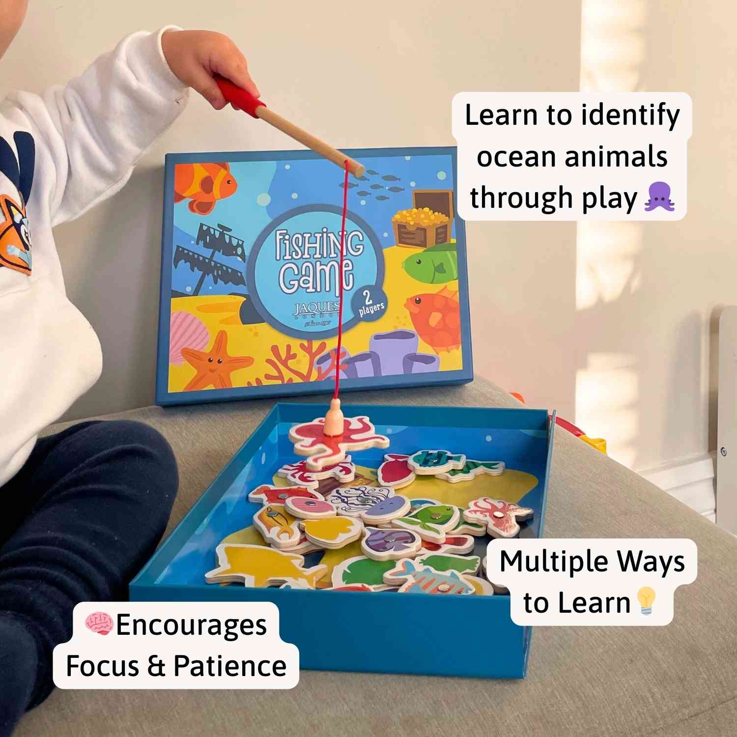 Fishing Game - Fine Motor Skills Activity