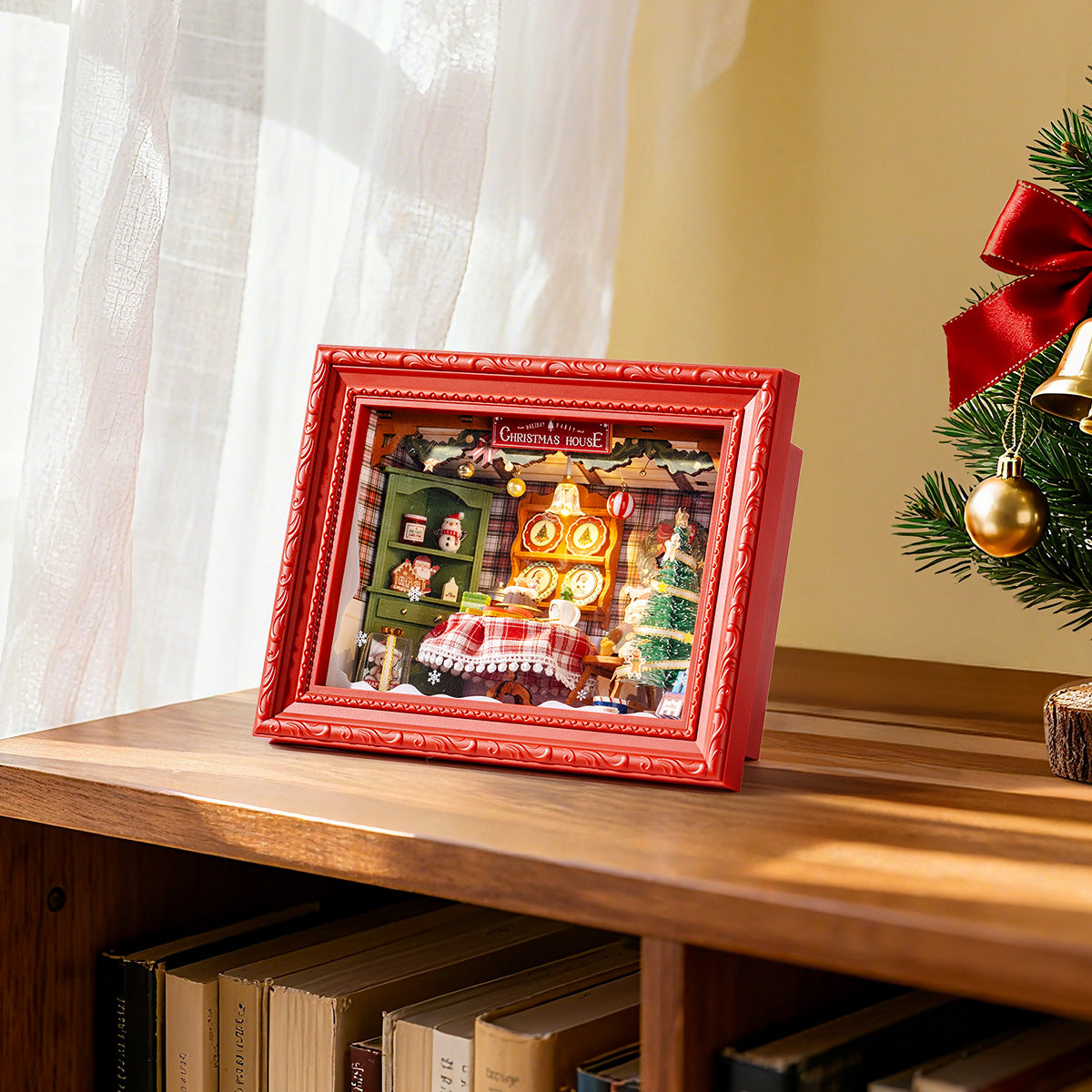 Rolife Christmas Eve Party 3D Wooden Puzzle DP005