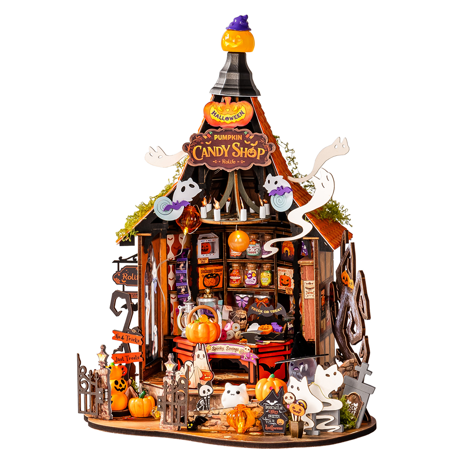 Rolife Haunted Candy House DIY Miniature House DG186