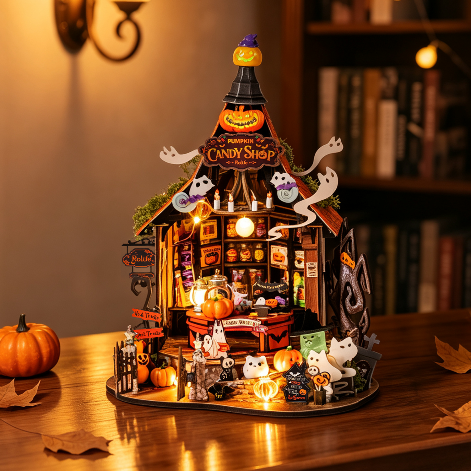 Rolife Haunted Candy House DIY Miniature House DG186