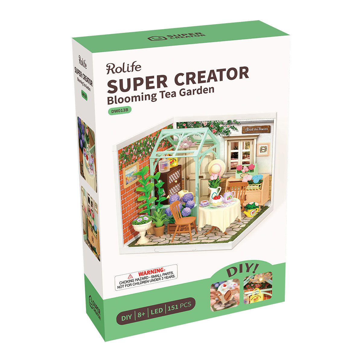 Rolife Blooming Tea Garden DIY Miniature House DW013B