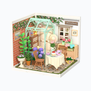 Rolife Blooming Tea Garden DIY Miniature House DW013B