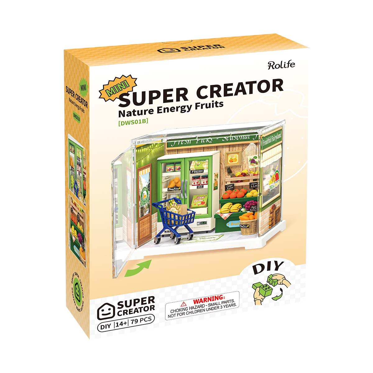 Rolife Nature Energy Fruits DIY Miniature House DWS01B