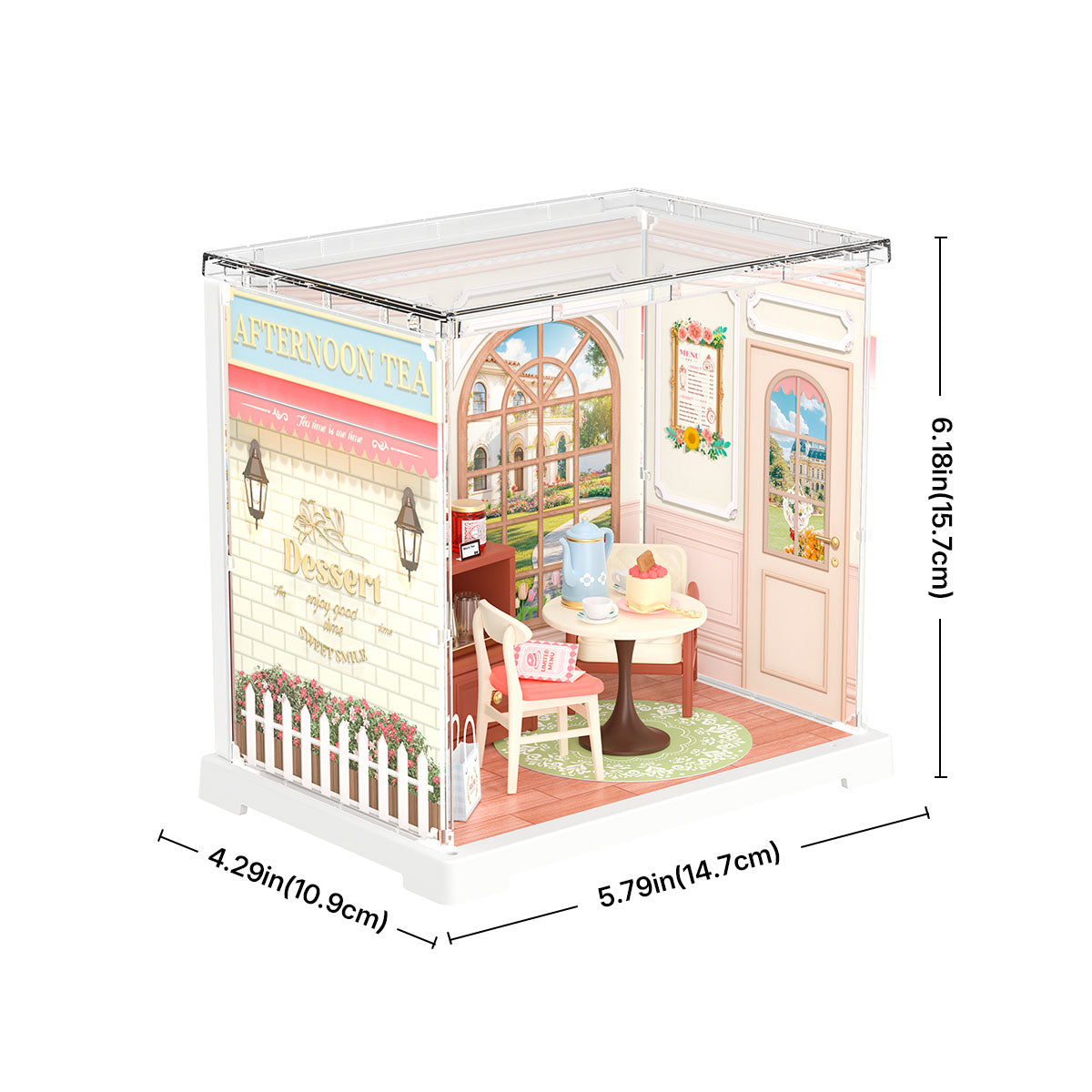 Rolife Honey Tea Lounge DIY Miniature House DWS02B