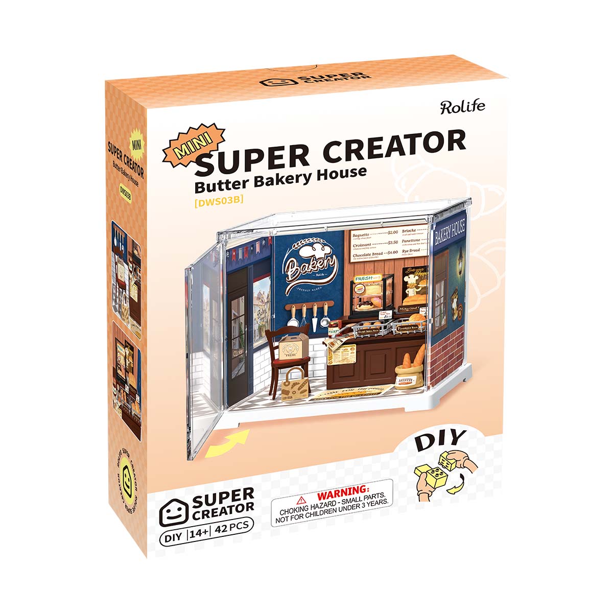 Rolife Butter Bakery House DIY Miniature House DWS03B