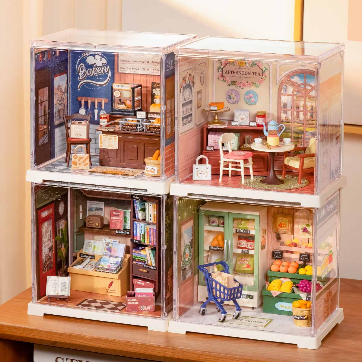 Rolife Butter Bakery House DIY Miniature House DWS03B