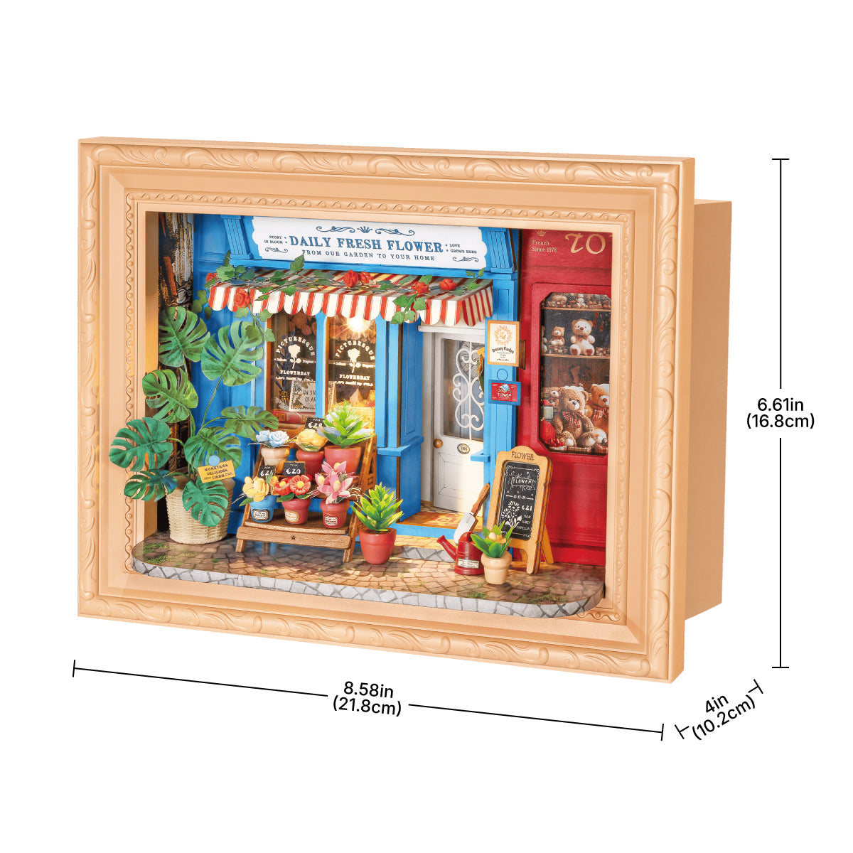 Rolife Daily Fresh Flower 3D Wooden Puzzle DP003