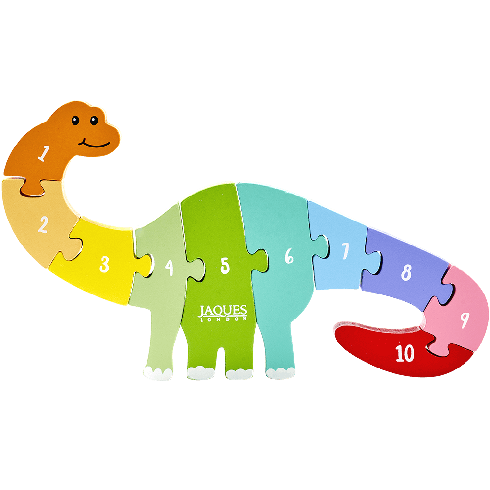 Counting Dinosaur - Number Puzzle