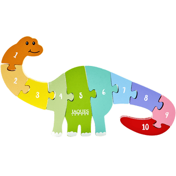 Counting Dinosaur - Number Puzzle