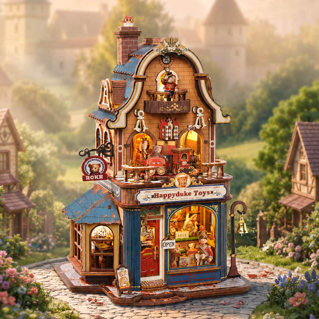 ROKR Happyduke Toys Wooden 3D Puzzle EAM01