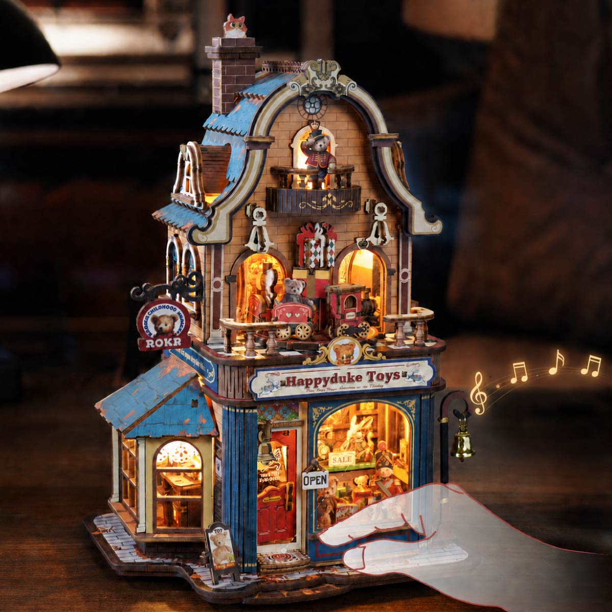 ROKR Happyduke Toys Wooden 3D Puzzle EAM01