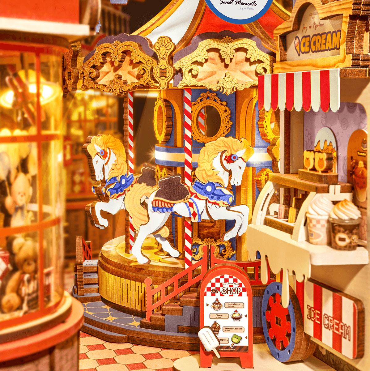 Rolife Fairytale Amusement Park DIY Book Nook TGB17