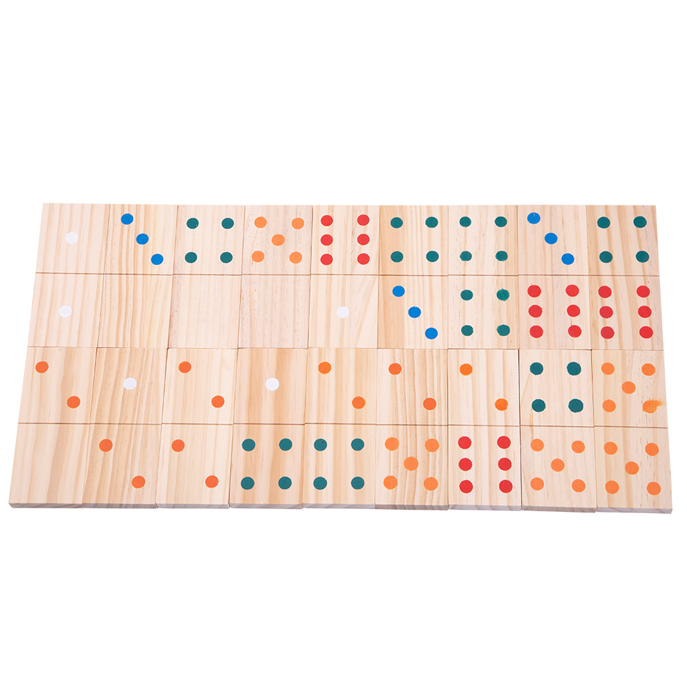 Giant Dominoes - Wooden Dominoes Set