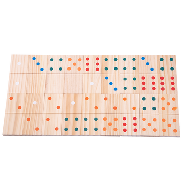 Giant Dominoes - Wooden Dominoes Set
